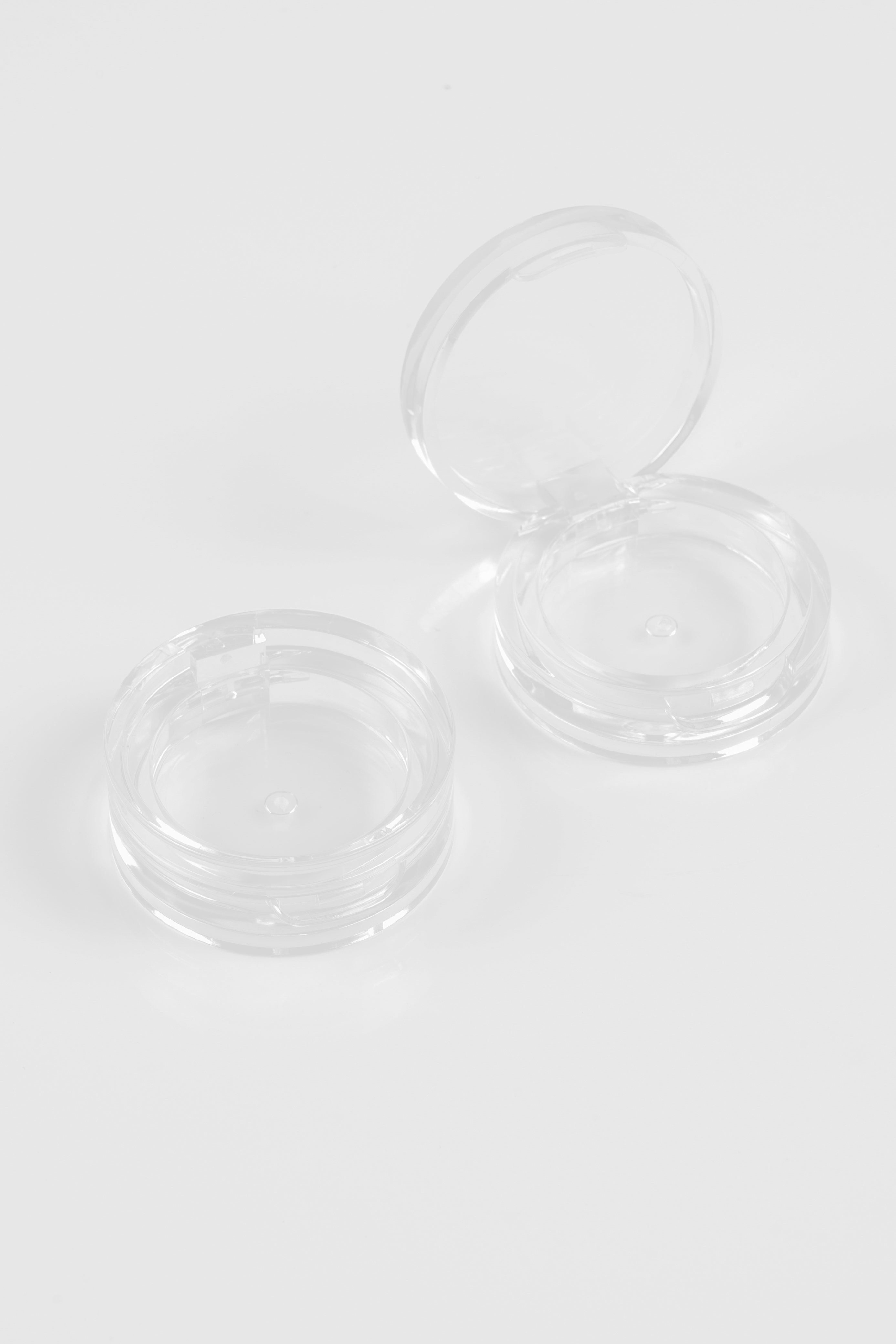 Bagong transparent maliit na pinindot na pulbos na packaging