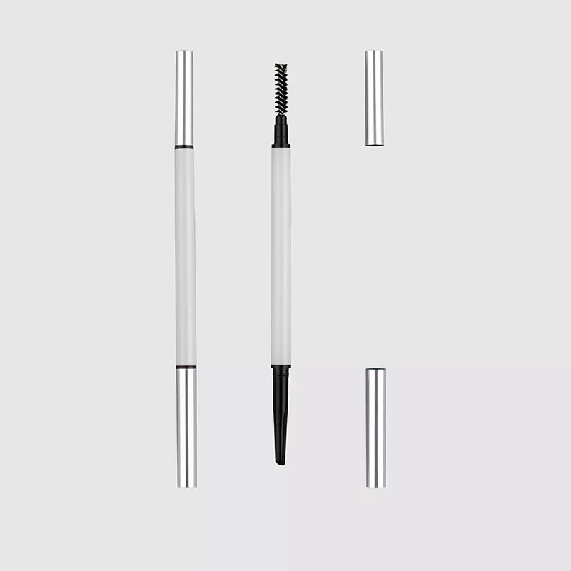 Classic dual-natapos na brow pen na may brush packaging