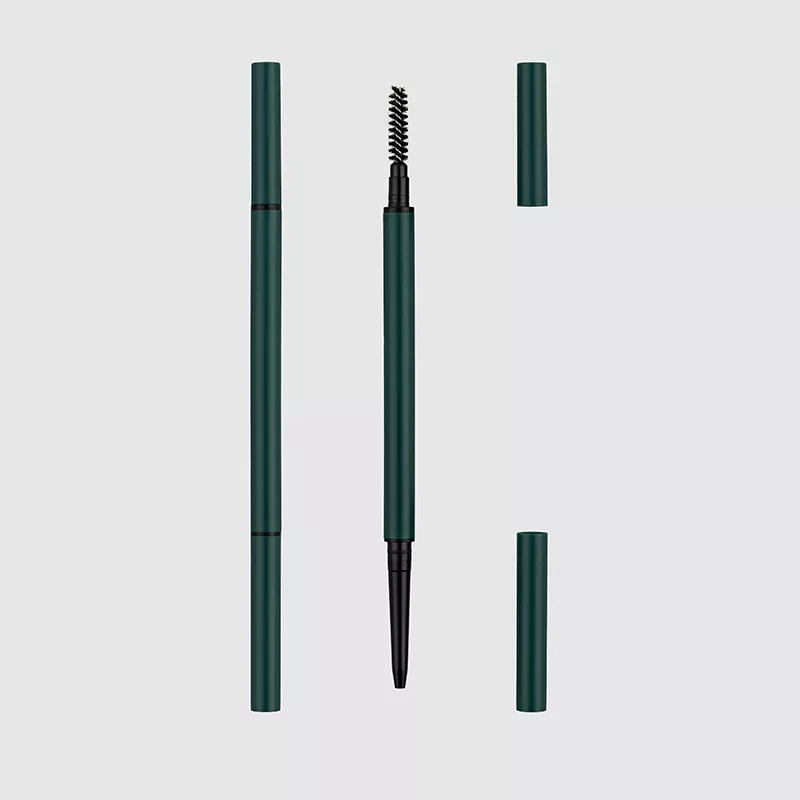 Dual-natapos na pen pen na may tapered blending brush packaging