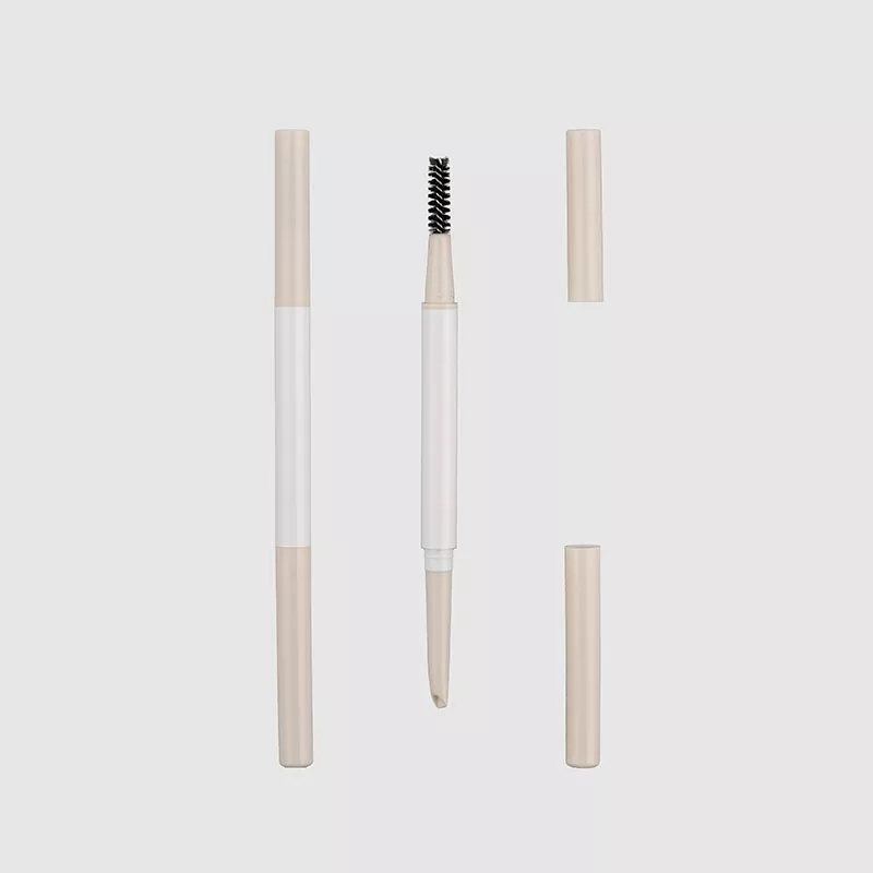 Dual-natapos na pen pen na may withtapered brush packaging