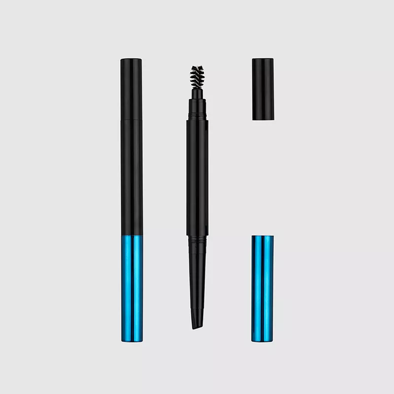 Dual-natapos na Brow Pencil na may Precision Ball Brush Packaging