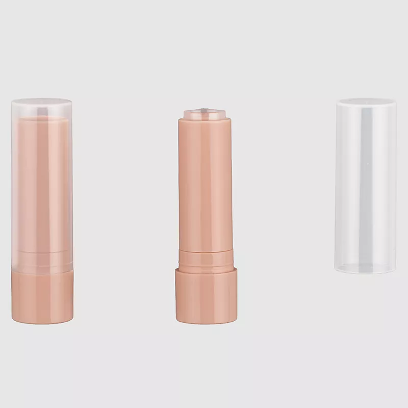 Seamless flat lipstick stick packaging